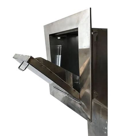 sheet metal chute|commercial trash chute systems.